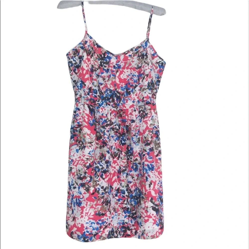 J CREW watercolor patterned dress